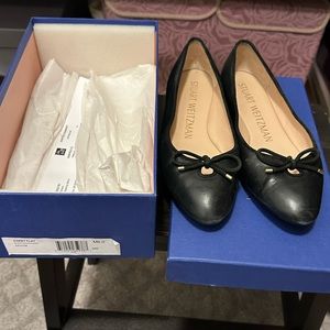 Stuart Weitzman black flats